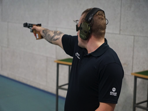 Sgt Sam Gowin – ISAS Dortmund 2017 - Photograph Courtesy of Westfälischer Schützenbund 1861 Website